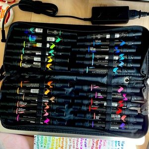 Prismacolor 24 pack dual tipped (brush and fine point) markers gently used.